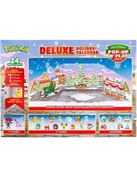 Calendrier de l'avent 2025 Pokemon Deluxe - Jouet - Enfant