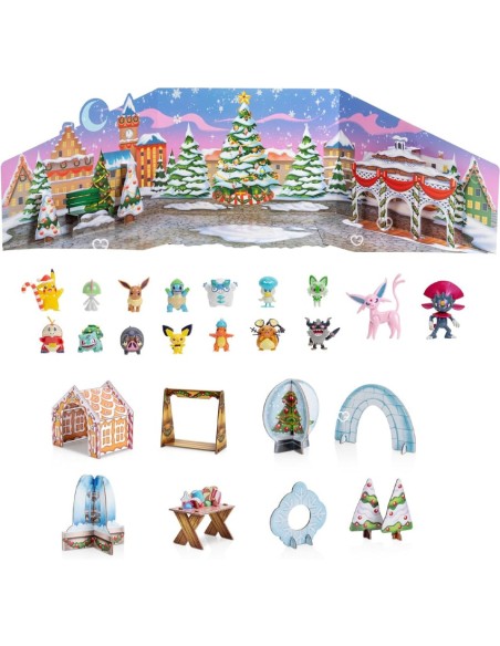 Calendrier de l'avent 2025 Pokemon Deluxe - Jouet - Enfant