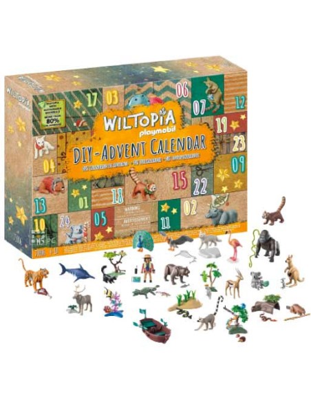 Calendrier de l'avent 2025 Playmobil Wiltopia Diy