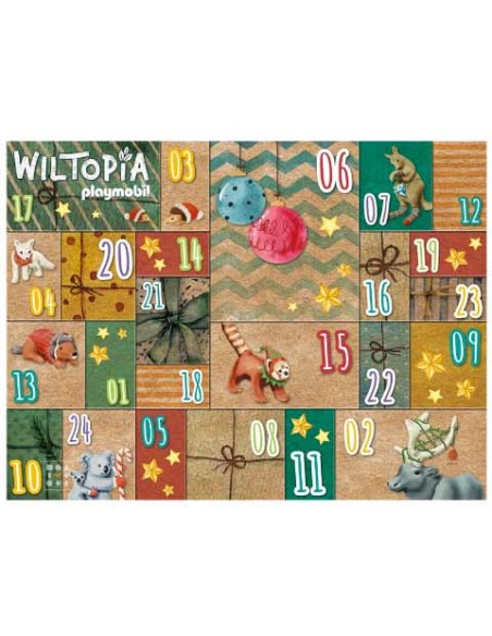 Calendrier de l'avent 2025 Playmobil Wiltopia Diy