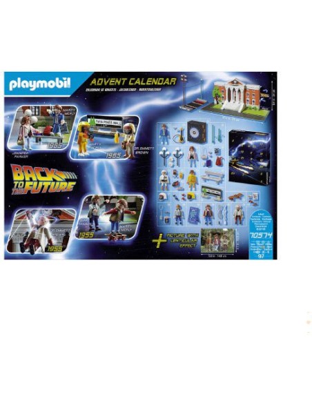 Calendrier de l'avent 2025 Playmobil Retour Vers Le Futur