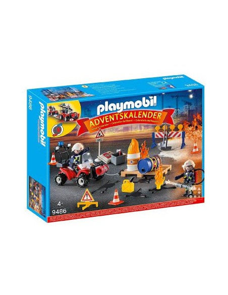 Calendrier de l'avent 2025 Playmobil Pompier - Jouet - Enfant