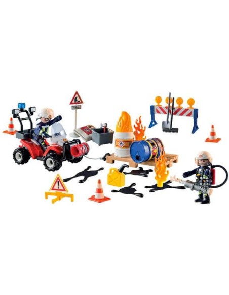 Calendrier de l'avent 2025 Playmobil Pompier - Jouet - Enfant