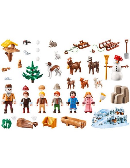 Calendrier de l'avent 2025 Playmobil Heidi Et L'Hiver - Jouet