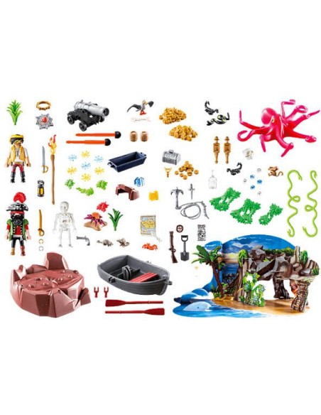 Calendrier de l'avent 2025 Playmobil Pirates - Jouet - Enfant