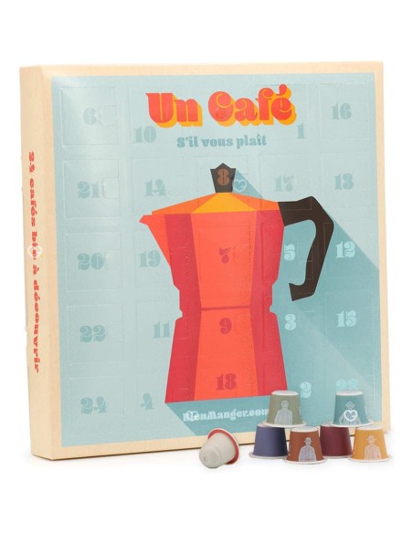 Calendrier de l'avent 2025 Cafés Bio Nespresso - Promo.. - Bienmanger