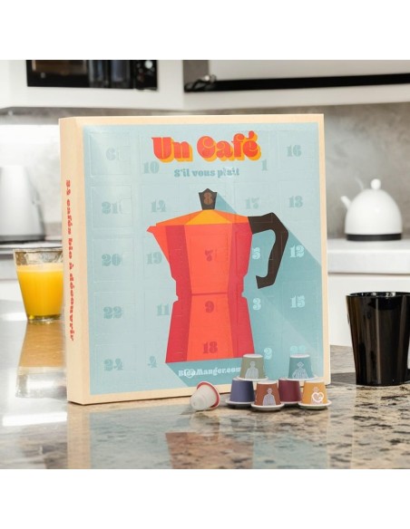 Calendrier de l'avent 2025 Cafés Bio Nespresso - Promo.. - Bienmanger