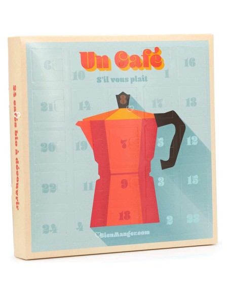 Calendrier de l'avent 2025 Cafés Bio Nespresso - Promo.. - Bienmanger