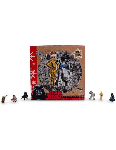 Calendrier de l'avent 2025 Star Wars Pin's - Original - Disney