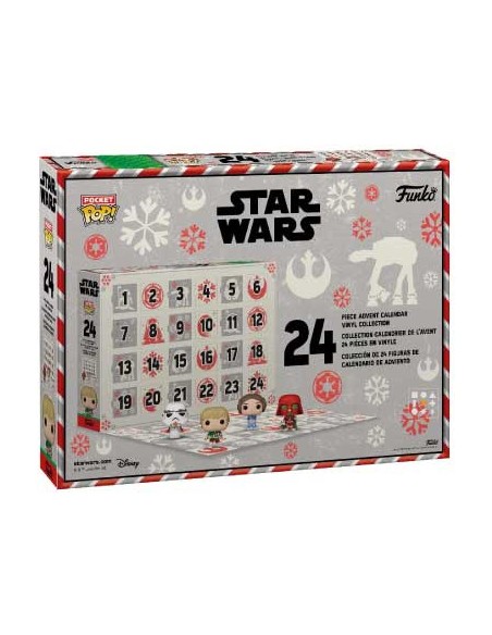Calendrier de l'avent 2025 Funko Pop Star Wars
