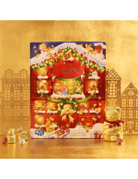Calendrier de l'avent 2025 Lindt Ours - 24 Chocolats