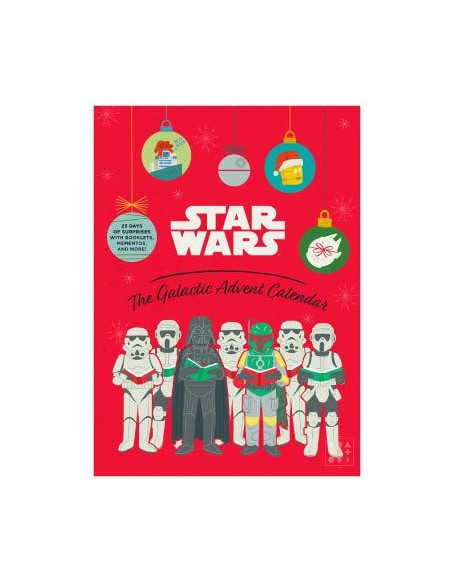 Calendrier de l'avent 2025 Star Wars The Galactic Advent - Disney