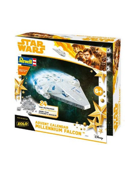 Calendrier de l'avent 2025 Star Wars Millennium Falcon - Calendrier de l'avent Jouet - Disney