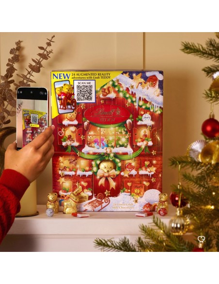 Calendrier de l'avent 2025 Lindt Ours - 24 Chocolats