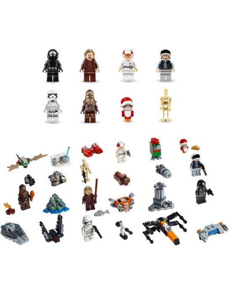Calendrier de l'avent 2025 Lego Star Wars - Jouet Enfant