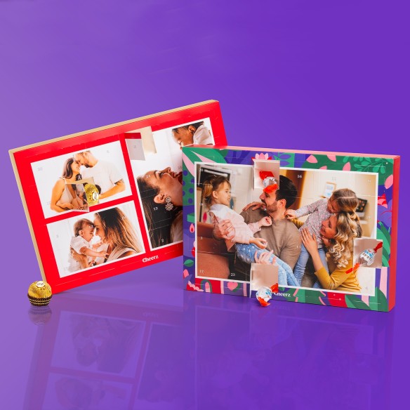 Calendrier de l'avent 2025 Photo Cheerz - 24 Chocolat Kinder