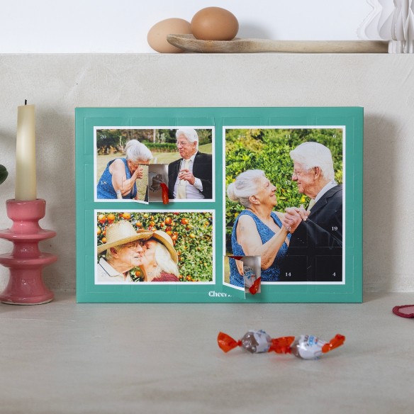 Calendrier de l'avent 2025 Photo Cheerz - 24 Chocolat Kinder