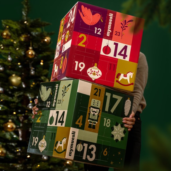 Calendrier de l'avent 2025 Mymuesli Deluxe - +promo -40€