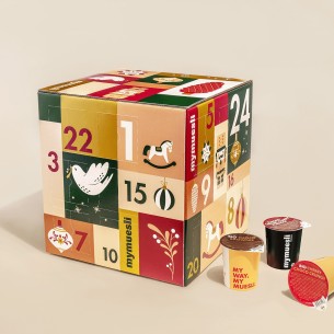 Calendrier de l'avent 2025 Mymuesli Deluxe - +promo -40€