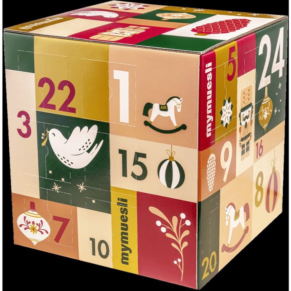 Calendrier de l'avent 2025 Mymuesli Deluxe - +promo -40€