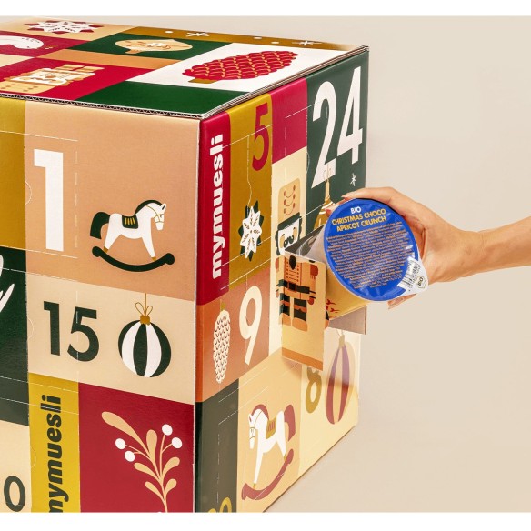 Calendrier de l'avent 2025 Mymuesli Deluxe - +promo -40€