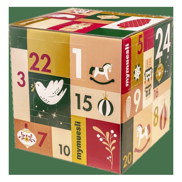 Calendrier de l'avent 2025 Mymuesli Deluxe - +promo -40€