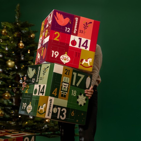 Calendrier de l'avent 2025 Mymuesli Porridge - +promo -15€
