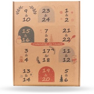 Calendrier de l'avent Pâte à Tartiner Artisanale 2025