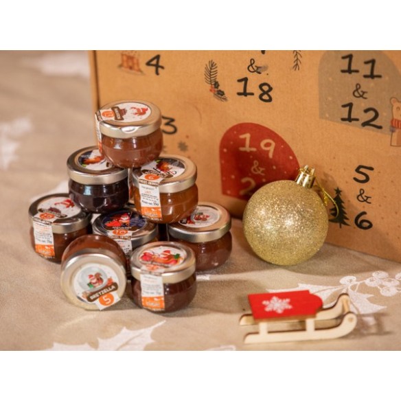 Calendrier de l'avent Pâte à Tartiner Artisanale 2025