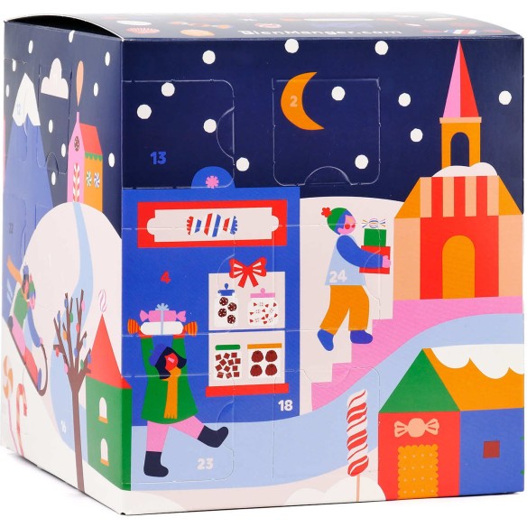 Calendrier de l'avent 2025 Bonbons Et Gourmandises - Bienmanger