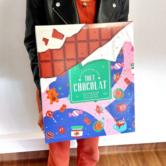 Calendrier de l'avent 2025 Chocolat Gourmand - Bienmanger