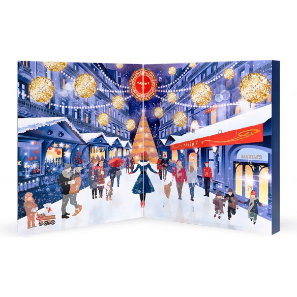 Calendrier de l'avent 2025 Maxim's - 24 Douceurs Au Chocolat