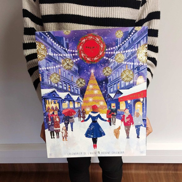 Calendrier de l'avent 2025 Maxim's - 24 Douceurs Au Chocolat