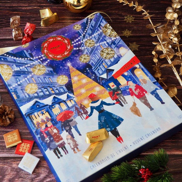 Calendrier de l'avent 2025 Maxim's - 24 Douceurs Au Chocolat