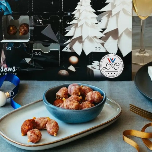 Calendrier de l'avent Mini Saucissons 2025 : 12 Saveurs