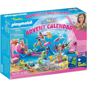 Calendrier de l'avent 2025 Playmobil Le Monde Des Sirènes - Jouet