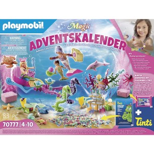 Calendrier de l'avent 2025 Playmobil Le Monde Des Sirènes - Jouet 2