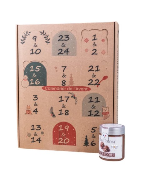 Calendrier de l'avent Pâte à Tartiner Artisanale 2025
