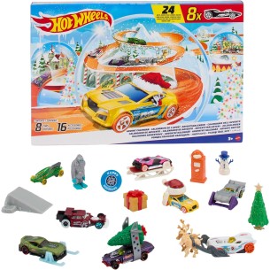 Calendrier de l'avent 2025 Hot Wheels - Jouet Voiture Enfant