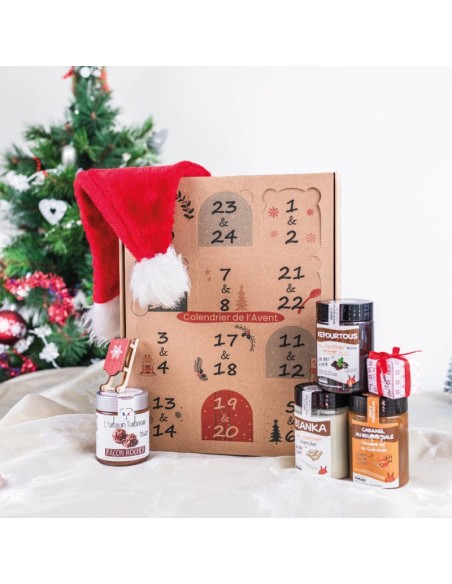 Calendrier de l'avent Pâte à Tartiner Artisanale 2025