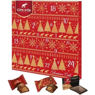 Calendrier de l'avent 2025 Cote D'Or - Chocolat Noir - Lait