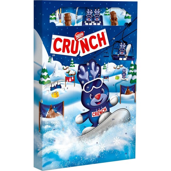 Calendrier de l'avent Crunch 2025 - 24 Chocolats Figurines