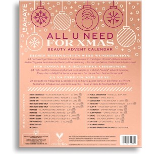 Calendrier de l'avent 2025 Lahaye - Beauté - Maquillage 2