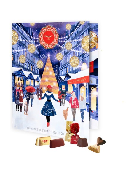 Calendrier de l'avent 2025 Maxim's - 24 Douceurs Au Chocolat