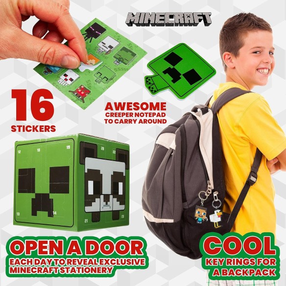 Calendrier de l'avent Minecraft Cube 2025 - +54 Surprises !