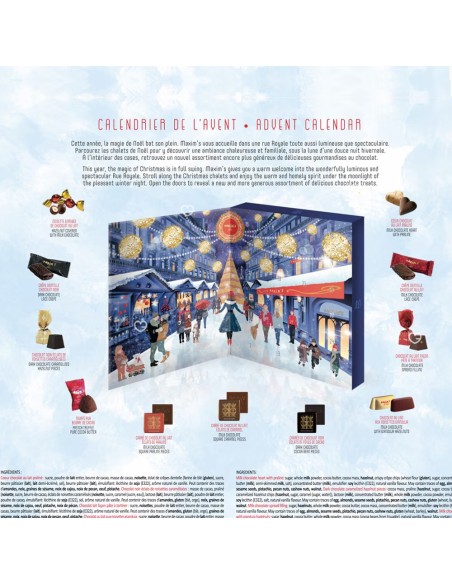 Calendrier de l'avent 2025 Maxim's - 24 Douceurs Au Chocolat