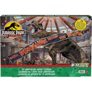 Calendrier de l'avent Jurassic Park 2025 - Dinosaure - Jouet