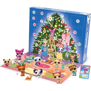 Calendrier de l'avent Littlest Pet Shop 2025 - Jouet - Fille