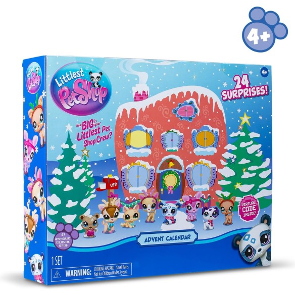 Calendrier de l'avent Littlest Pet Shop 2025 - Jouet - Fille