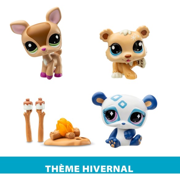 Calendrier de l'avent Littlest Pet Shop 2025 - Jouet - Fille